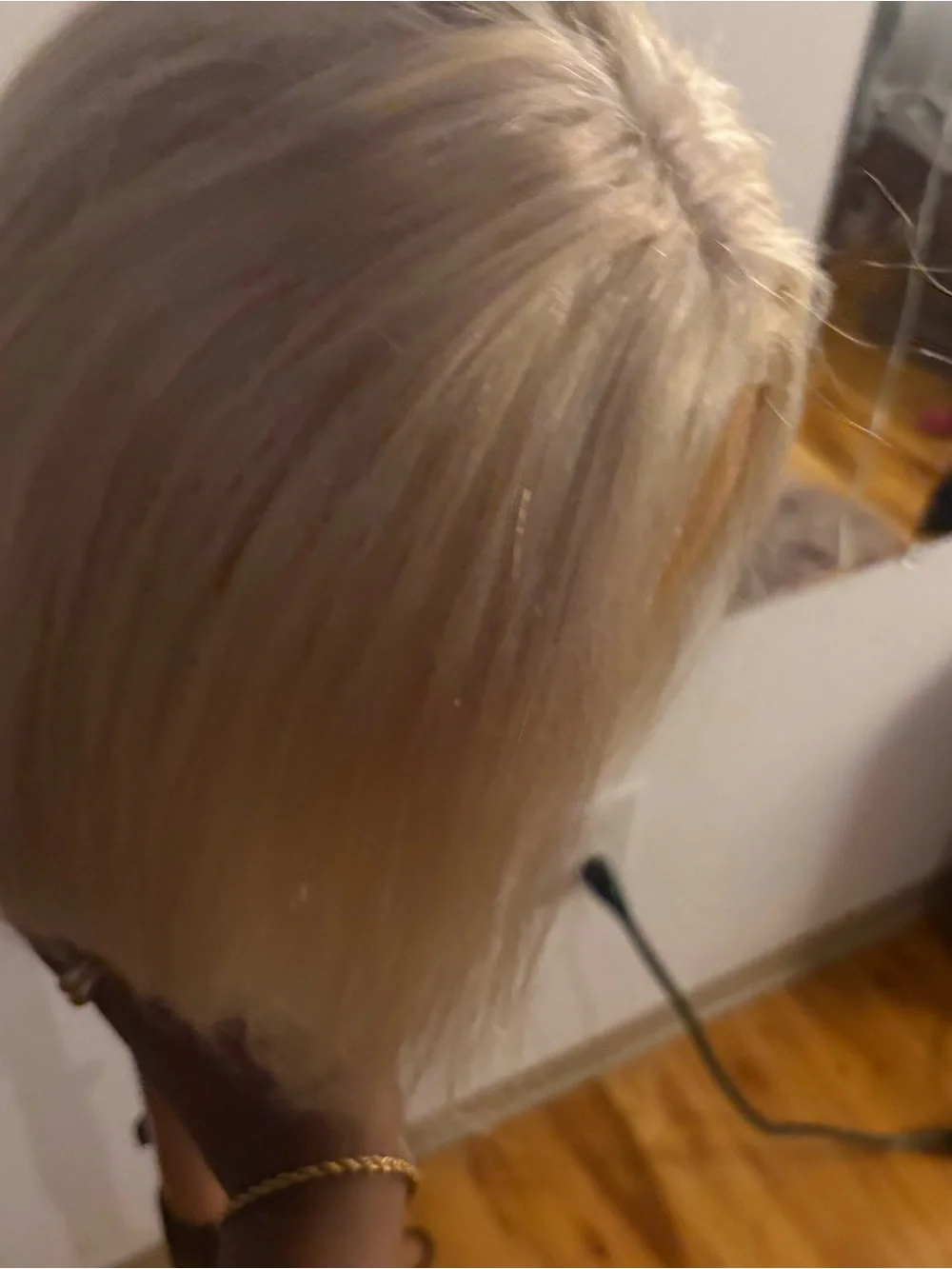 Blonde Short Bob Women's Wig - Natural Shine